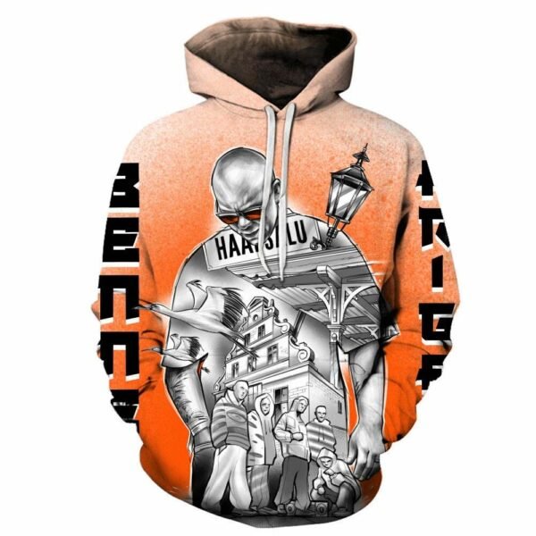 Bennex ARIGATO Hoodie (Oranž)