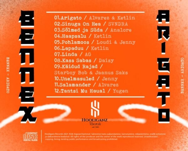 Bennex - Arigato (CD) - Image 2