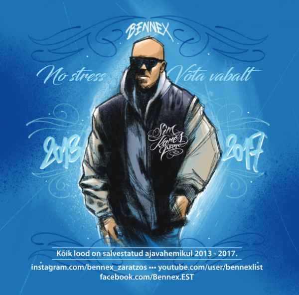 Bennex - Rajad Aastatest 2013 -2017 (CD) - Image 3