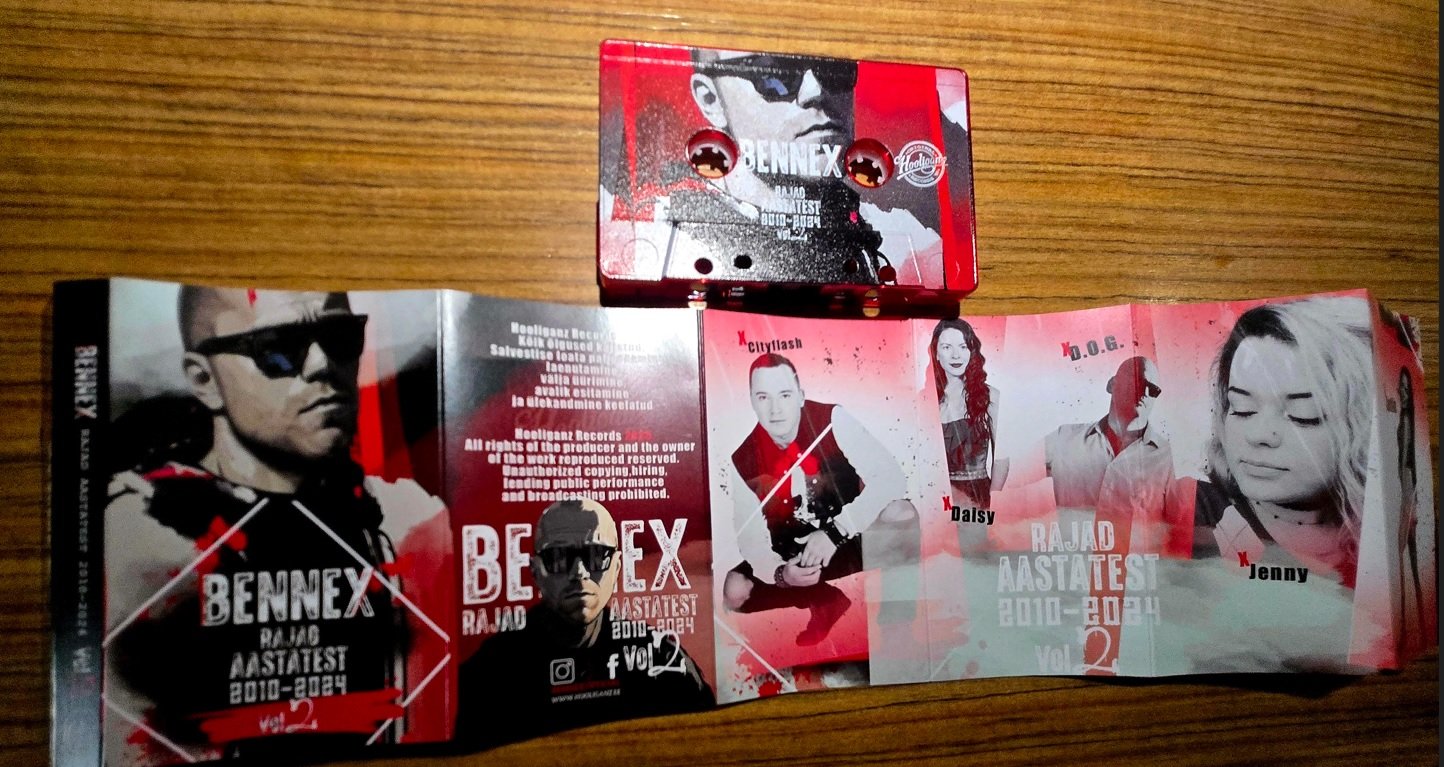Bennex - Rajad Aastatest 2010 - 2024 Vol.2 (kassett) - Image 4