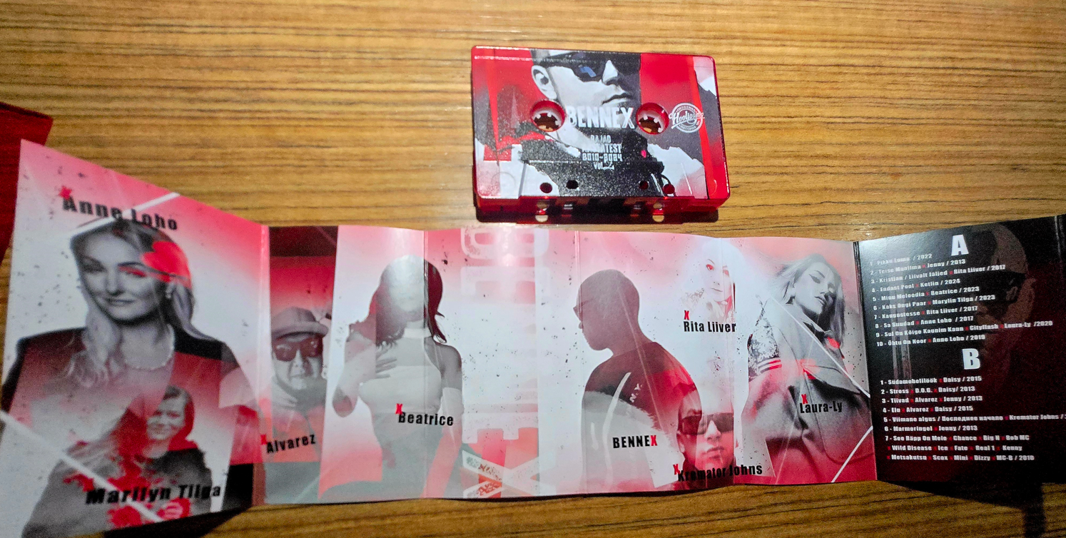 Bennex - Rajad Aastatest 2010 - 2024 Vol.2 (kassett) - Image 3